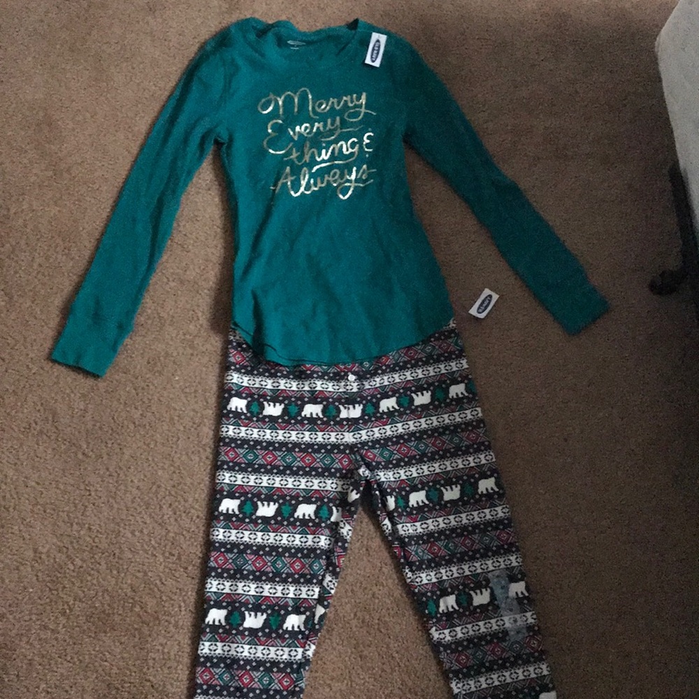 Pajama shirt and pants